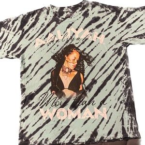 Aaliyah more than a women ty die graphic T-shirt
